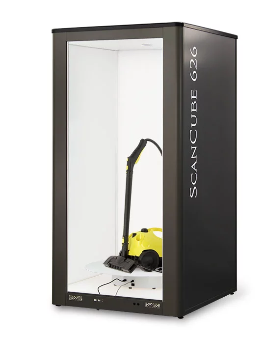ScanCube 626 capturing a homeware appliance for an Amazon listing